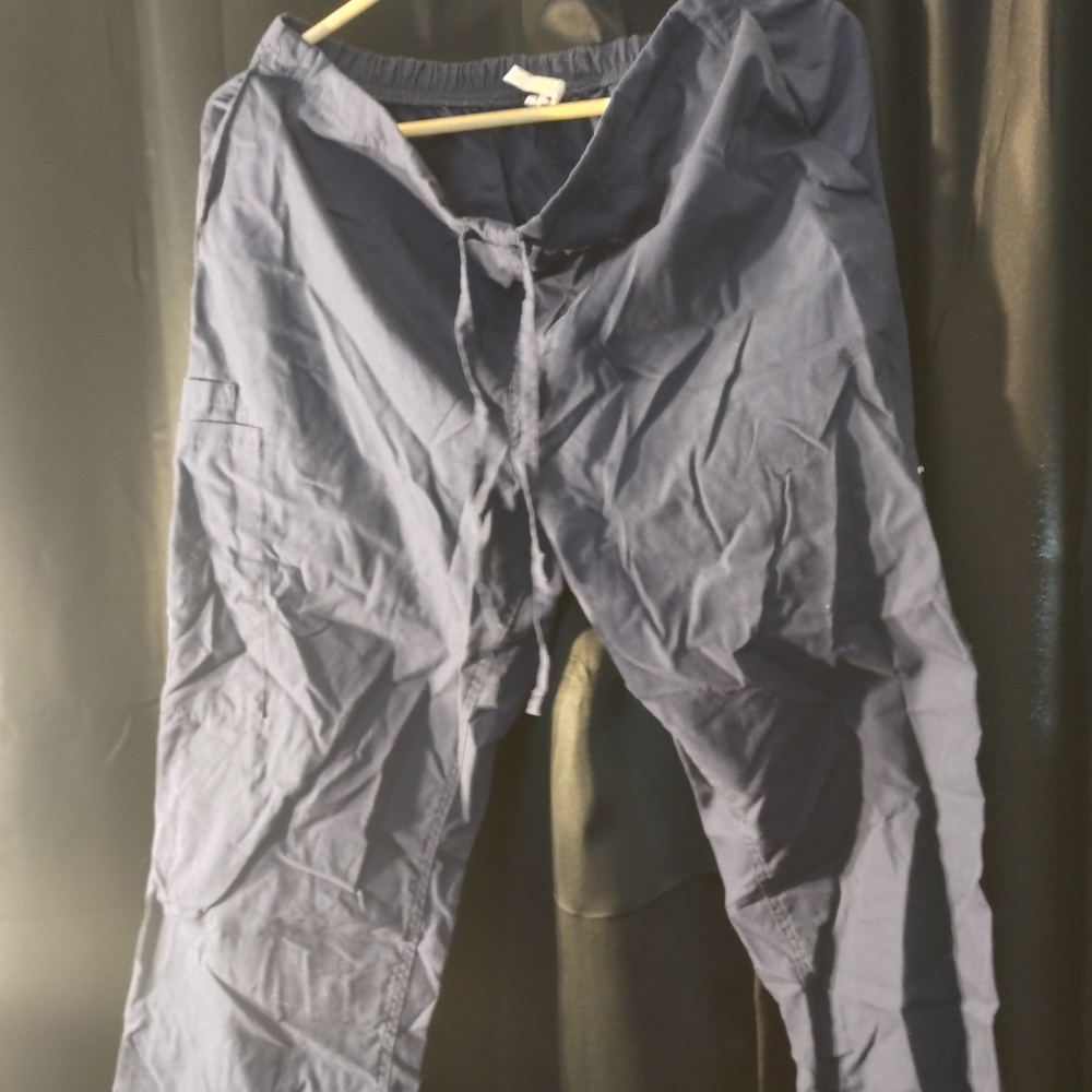 Gray women's scrubs